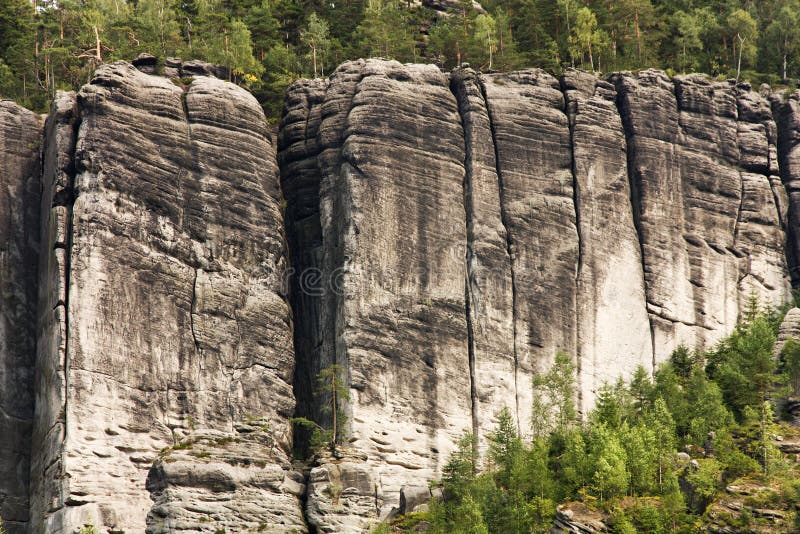 Teplice rocks