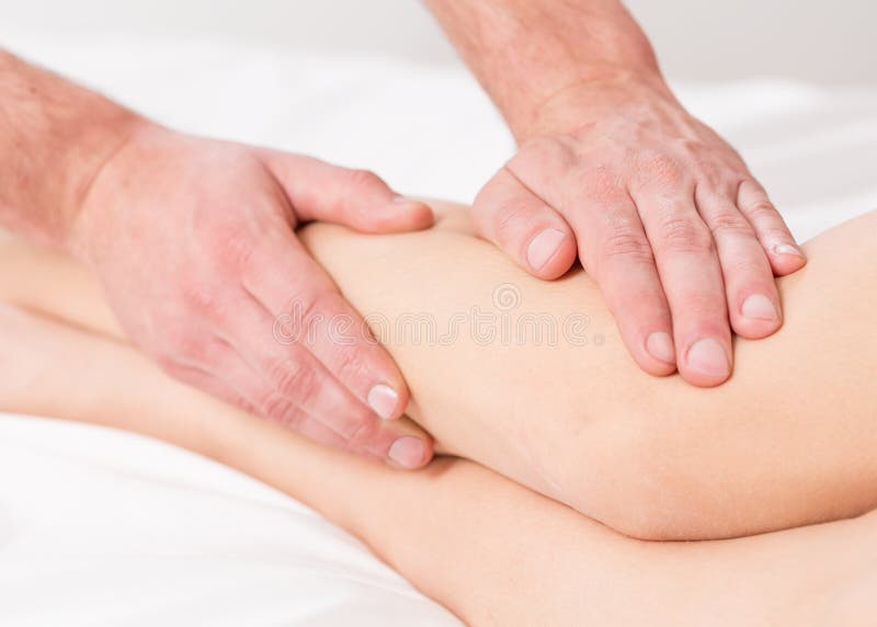 Terapia linfática del drenaje del masaje