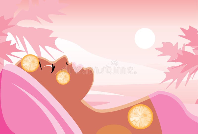 Termas ilustração royalty free Termas ilustração royalty free