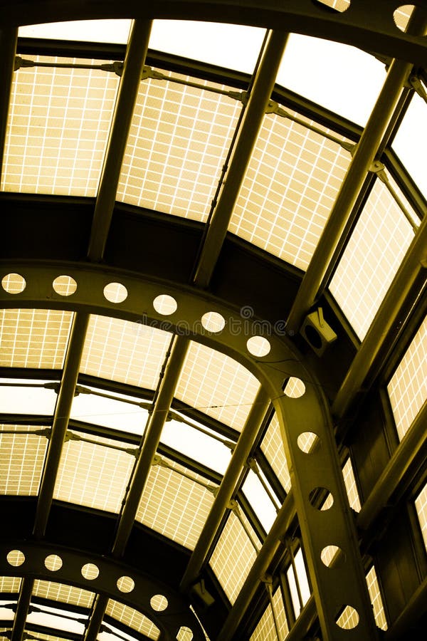 Terminal Glass Ceiling Picture. Image 4958619