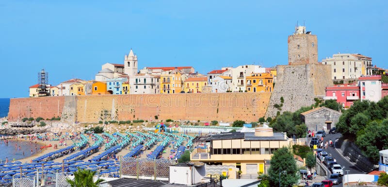 Termoli, Molise, Italy stock photo. Image of italy, house - 103725254