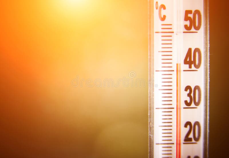 Termometr pokazuje dla wysokotemperaturowego