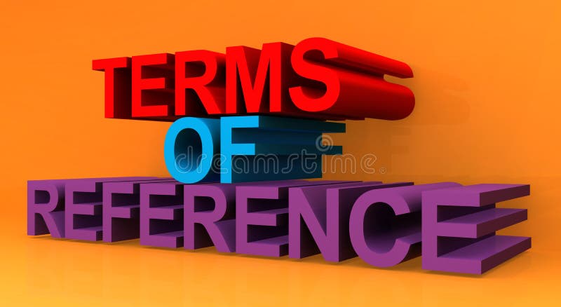 Terms of reference on orange. Tor term illustrations