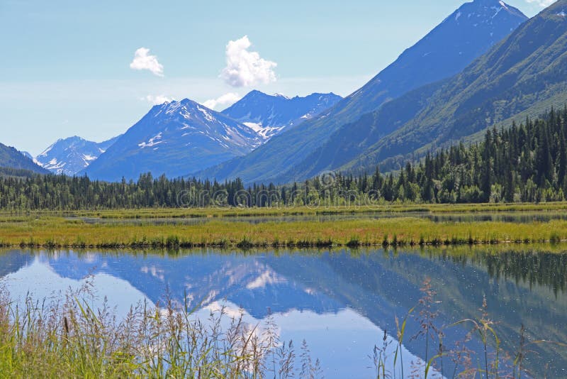 Tern Lake in the Kenai Peninsula