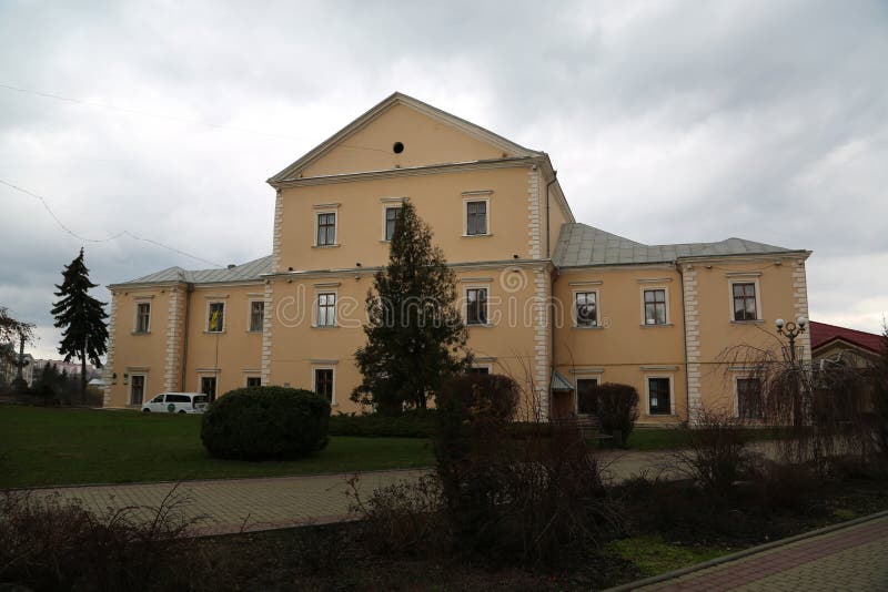 The Ternopil Castle - stronghold in Ternopil city in western Ukraine. Castle was built in 16th century to protect the southern