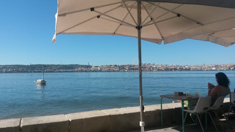 Terrace facing Lisbon