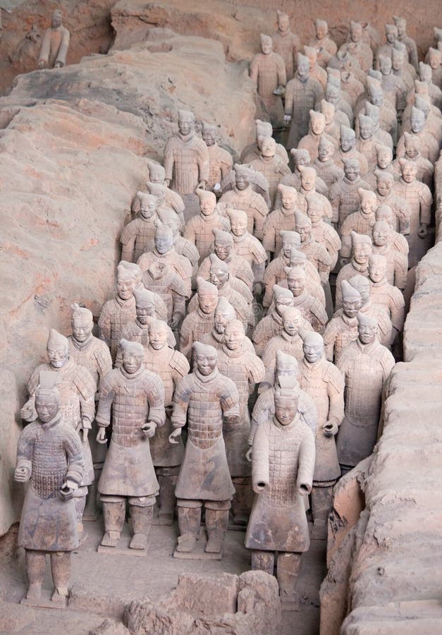 Terracotta army editorial photo. Image of mystery, face - 138841071