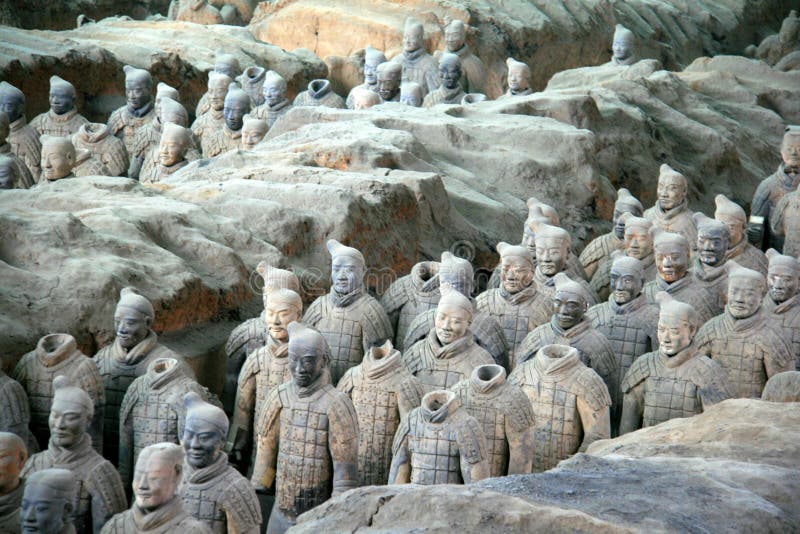 Terracotta army, Xian &x28;China&x29