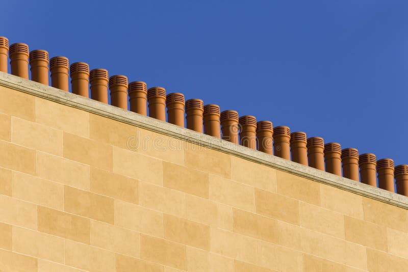 Terracotta chimneys