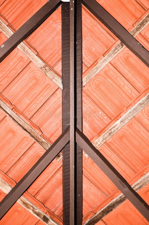 Terracotta Roof Tiles stock image. Image of terracotta - 66915897
