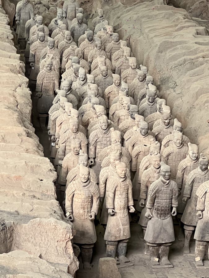 Terracotta Warriors Underground Army of Emperor Qin Shihuang Editorial ...