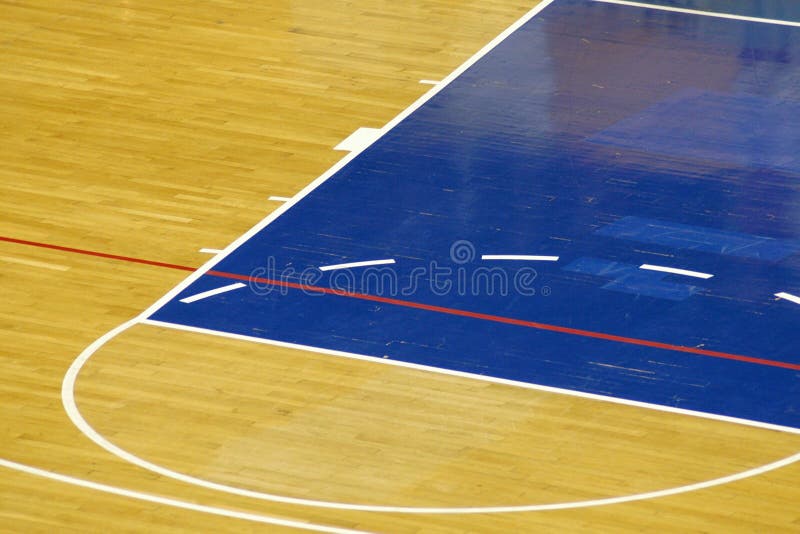 Terrain de basket images stock Terrain de basket images stock