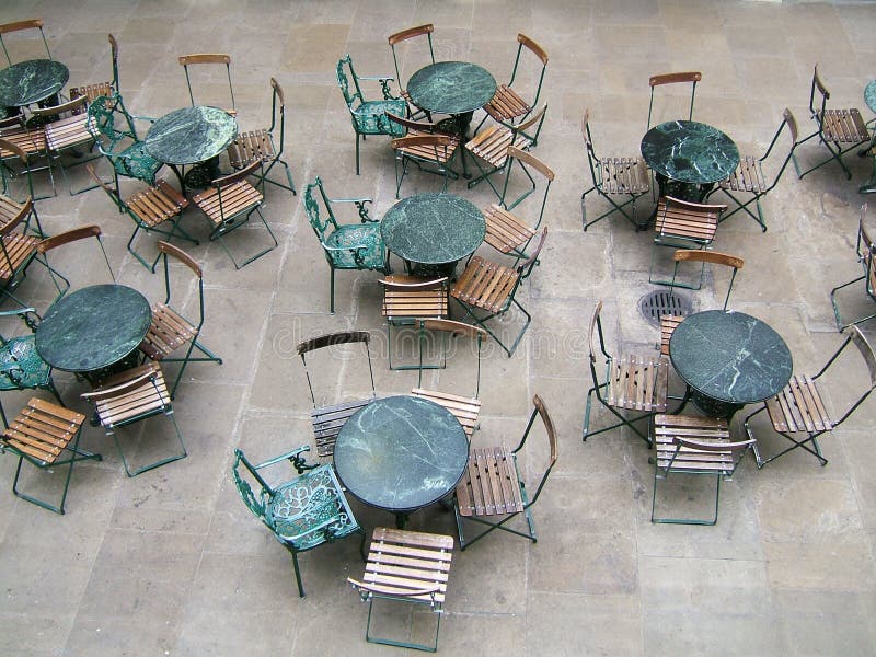 Terrasse stock photography