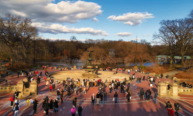 Bethesda Terrace, Central Park Nyc by Lumiere