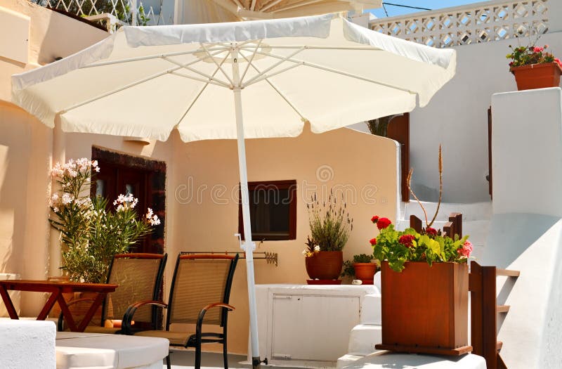 Terraço bonito imagens de stock royalty free