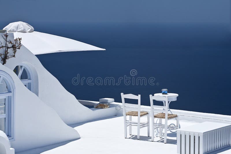 Terraço Sunlit. imagem de stock Terraço Sunlit. imagem de stock