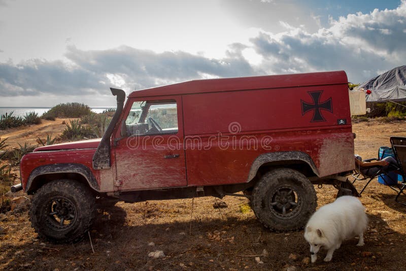 Terre Rover Defender images stock Terre Rover Defender images stock