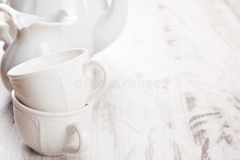 Terrecotte bianche per tè