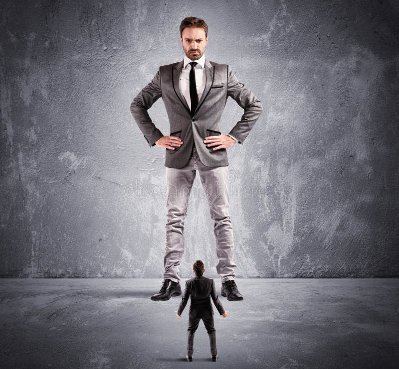 Puppeteer and Puppet Business Stock Photo - Image of domination, male:  39396652