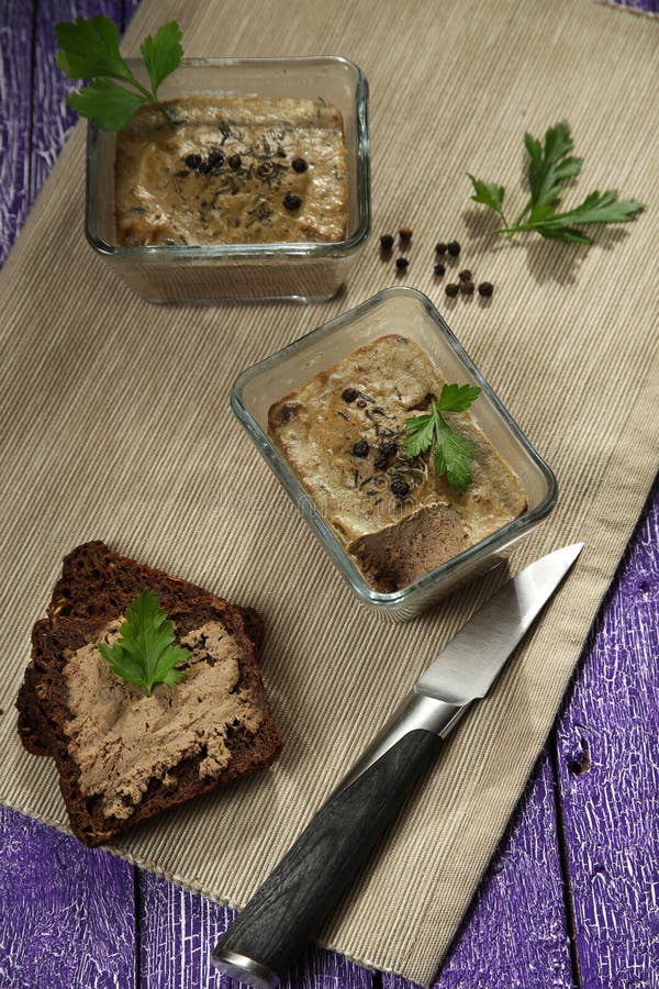 Terrine de canard photographie stock Terrine de canard photographie stock