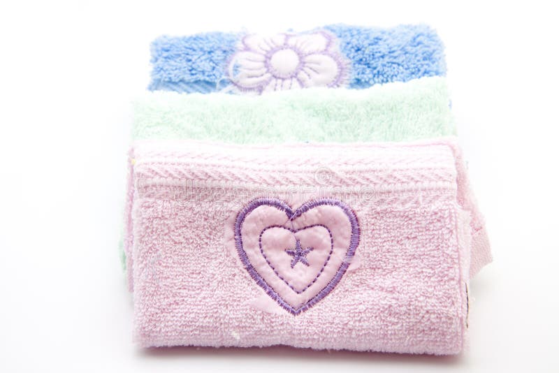 Folded Terry Cloth Towels Picture. Image 95644089