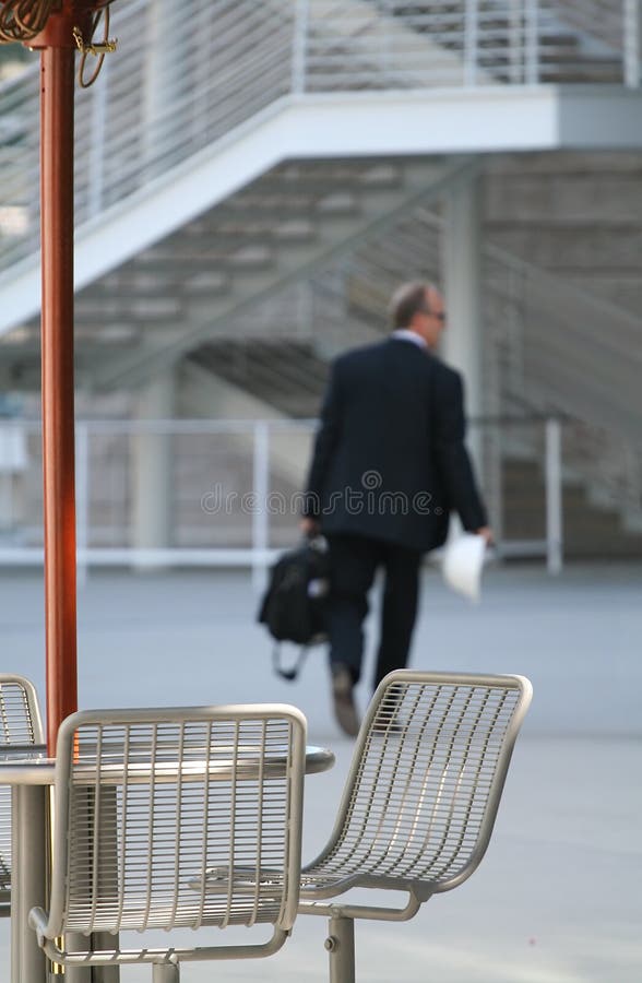 Terug aan het Werk stock afbeelding