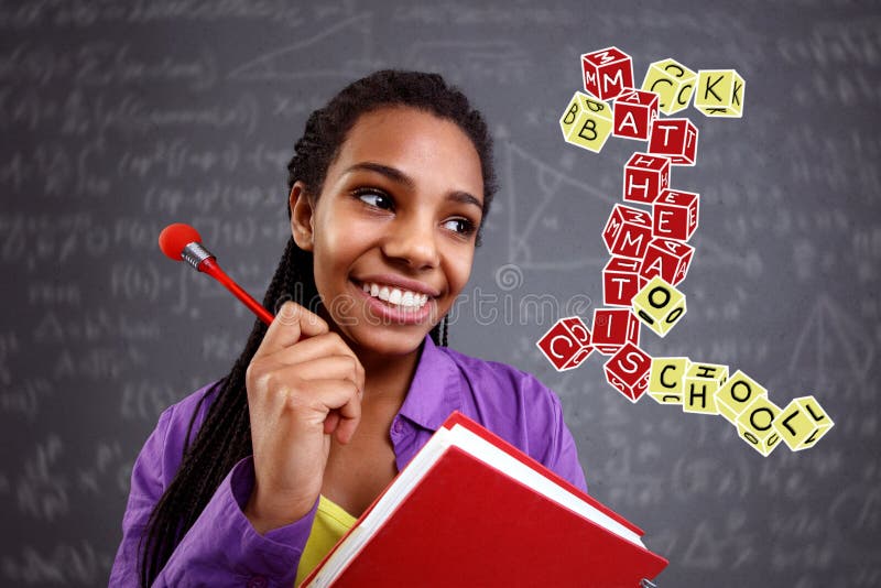 Terug naar kind van de school het Succesvolle school royalty-vrije stock afbeelding Terug naar kind van de school het Succesvolle school royalty-vrije stock afbeelding