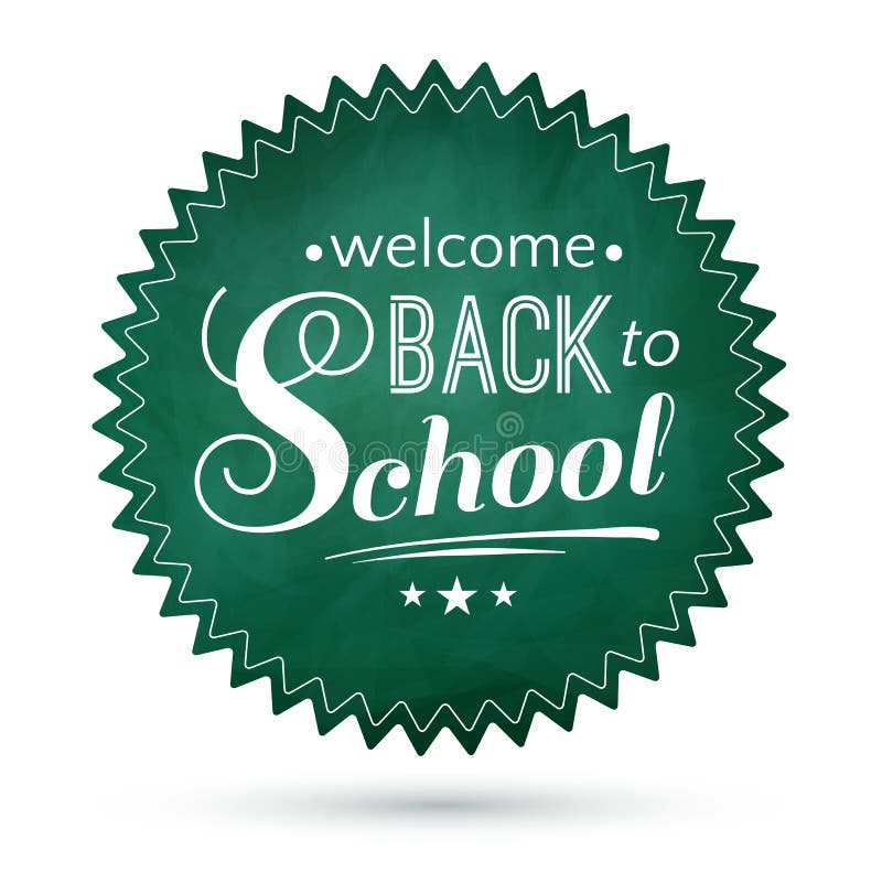 Terug naar schoolbanner stock illustratie Terug naar schoolbanner stock illustratie