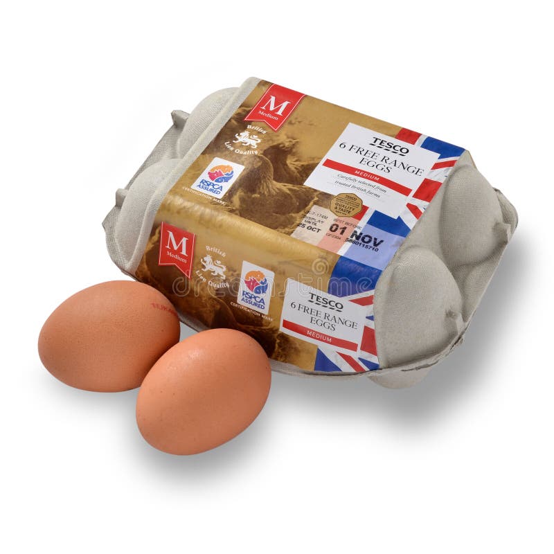 free range eggs tesco