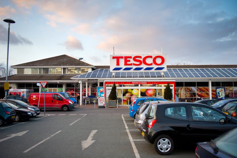 Tesco Store In Droylsden, Manchester, UK Editorial Stock Image - Image: 33929414