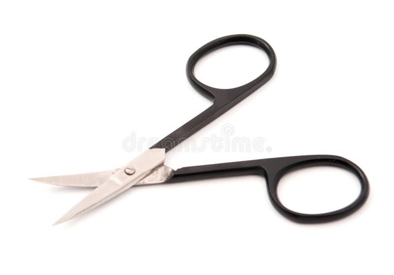 Tesouras do Manicure imagens de stock royalty free Tesouras do Manicure imagens de stock royalty free