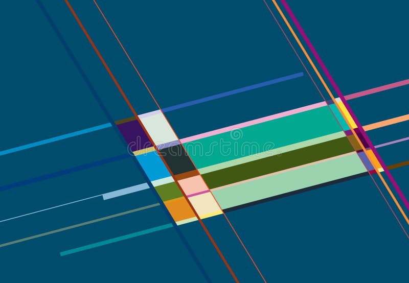 Tessallation, mosaic abstract colorful, multicolor and geometric background. Random rectangle, square tiles angular pattern and vector illustration
