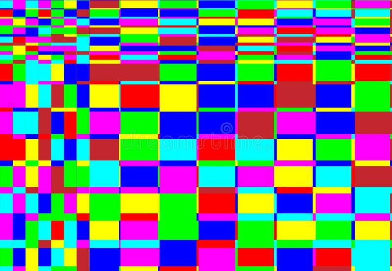 Tessallation, mosaic abstract colorful, multicolor and geometric background. Random rectangle, square tiles angular pattern and vector illustration