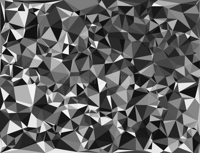 Tessellating random triangles pattern, background fitting space