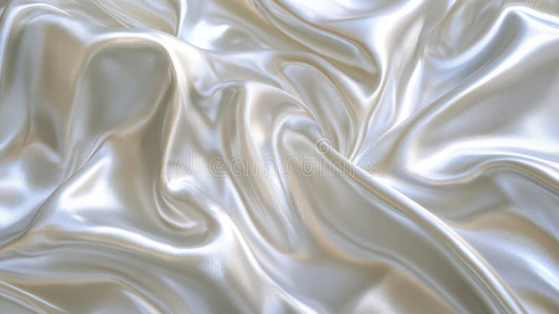 Tessitura di seta d'argento decorata illustrazione di stock