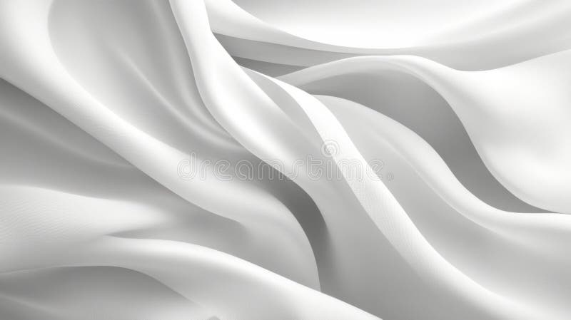 Tessitura in tessuto bianco avvolto illustrazione di stock