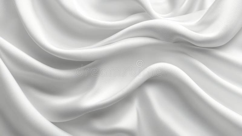 Tessitura in tessuto bianco avvolto illustrazione vettoriale