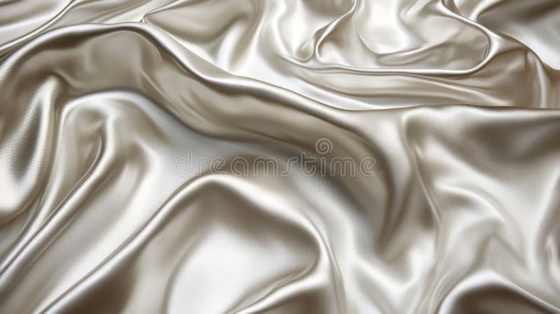 Tessitura in tessuto satinato colato in crema e stagno royalty illustrazione gratis