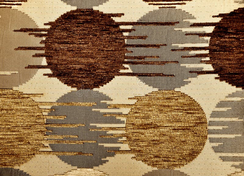 Tessuto del lino della tessile del Brown