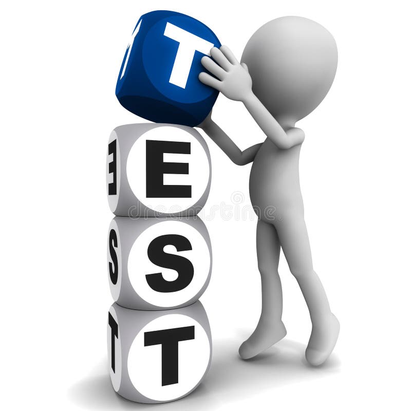 Test royalty free illustration