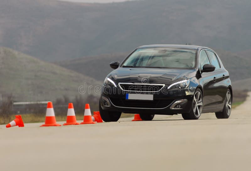 444 Driving Test Cones Stock Photos Free & RoyaltyFree Stock Photos