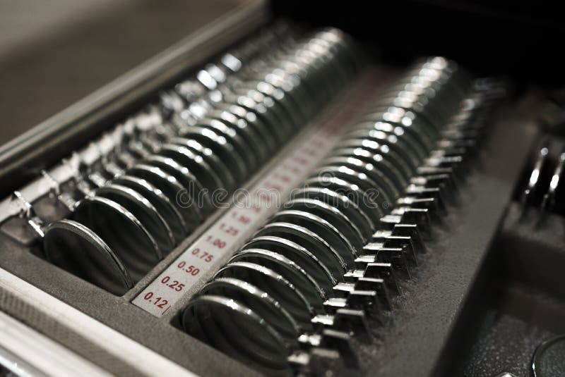 Test Glasses Phoropter with Lens Set for Eye Vision Testing or