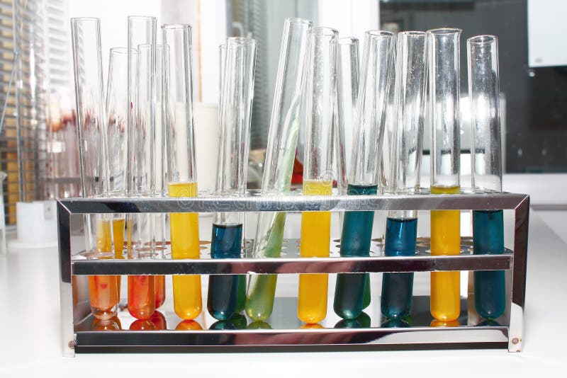 Test Tubes are in Laboratory Stock Image Image of measurement, test