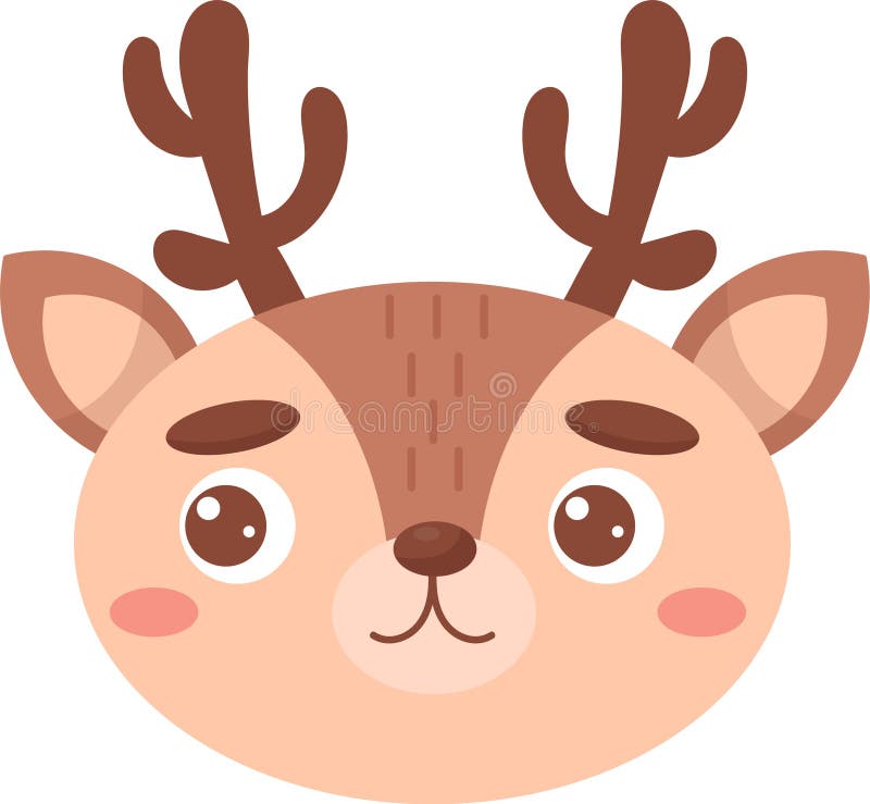 Testa di cervi royalty illustrazione gratis