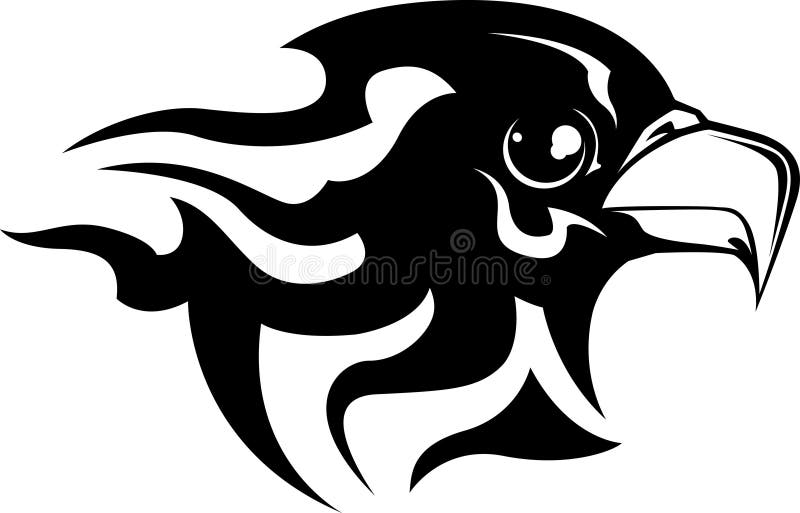 Testa di un'aquila royalty illustrazione gratis