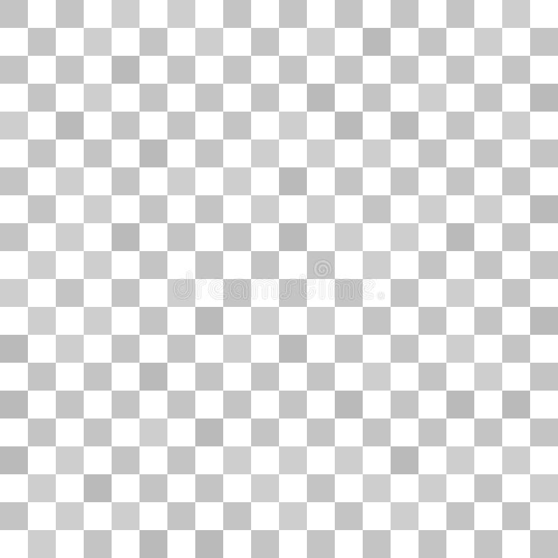 Grade Transparente Do Fundo Transparente Textura Cinzenta E Branca Incolor  Do Tabuleiro De Xadrez Padrão Bidimensional Ilustração do Vetor -  Ilustração de estilo, digital: 121409760