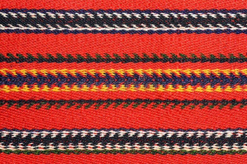 Teste Padrão Tecido Mão Do Kilim Foto de Stock - Imagem de textura, sérvio:  22311160