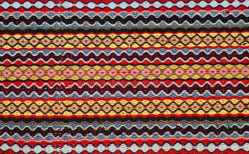 Teste Padrão Tecido Mão Do Kilim Foto de Stock - Imagem de textura, sérvio:  22311160