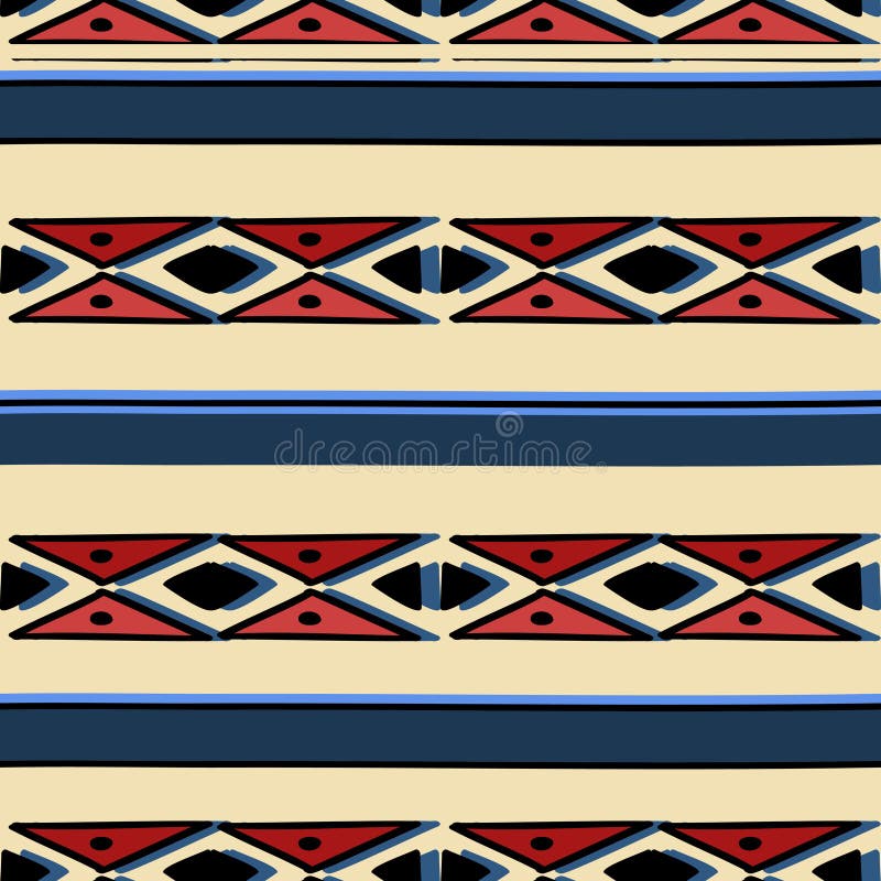 Teste padr?o geom?trico de Ikat com textura tribal do vetor do fundo Motivo listrado sem emenda no s?mbolo asteca ?tnico tirado m ilustração royalty free Teste padr?o geom?trico de Ikat com textura tribal do vetor do fundo Motivo listrado sem emenda no s?mbolo asteca ?tnico tirado m ilustração royalty free
