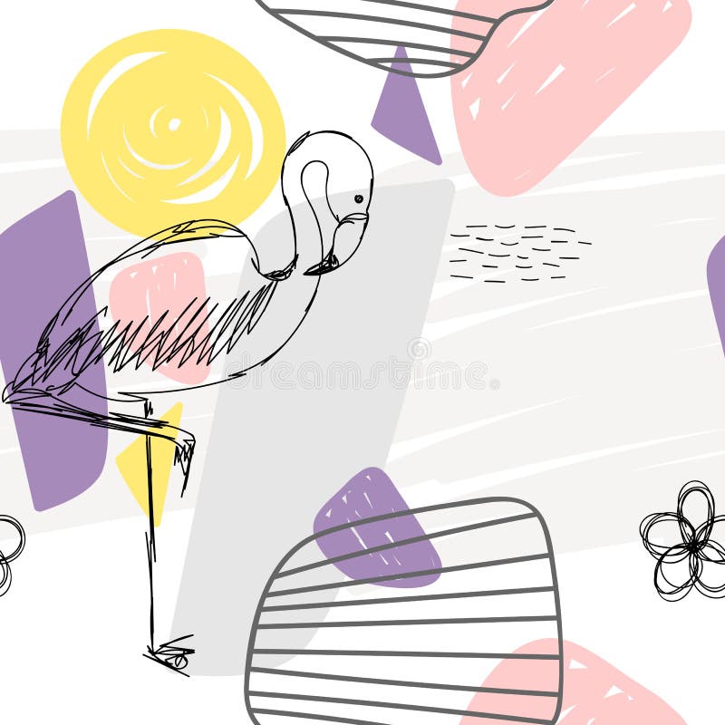 Teste padrão abstrato floral ilustração do vetor Teste padrão abstrato floral ilustração do vetor